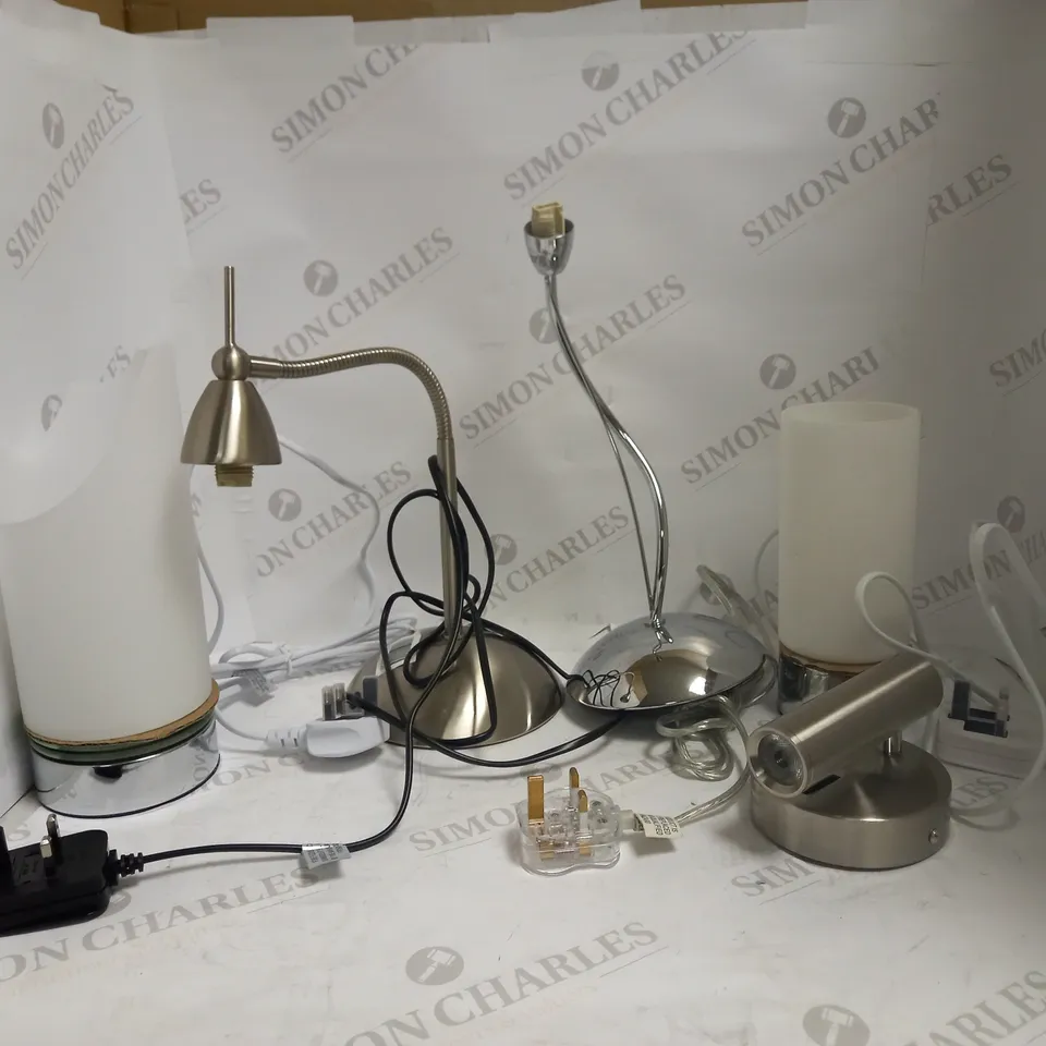LOT OF 9 ASSORTED LIGHTING ITEMS