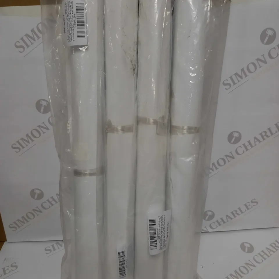 LOT OF 4 SELENS WHITE PVC BACKGROUND BACKDROP SET FOR PHOTOGRAPHY SHOOTING (50 X 100CM)