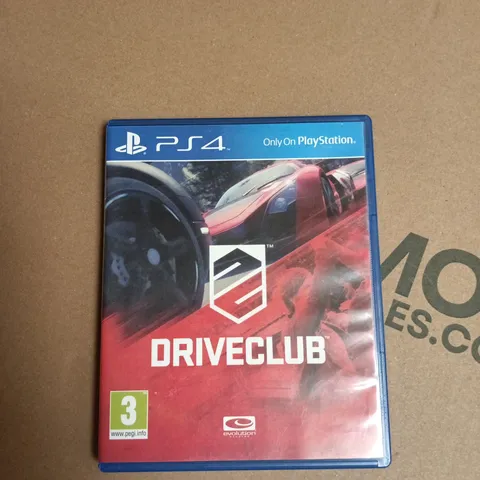 DRIVECLUB – PLAYSTATION 4 