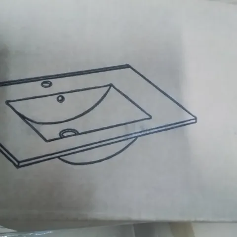 BOXED EDEN 1005M SINGLE BATHROOM VANITY (2BOXES) WHITE 