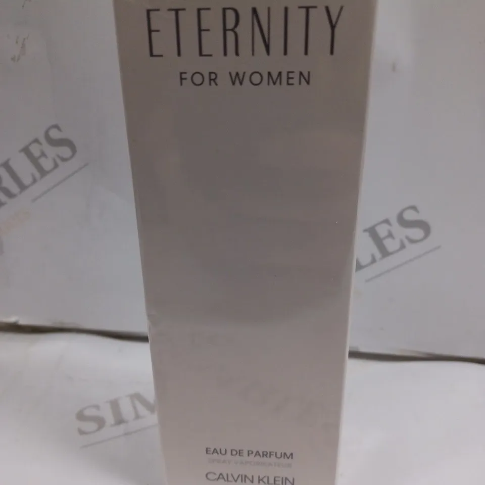 BOXED AND SEALED CALVIN KLEIN ETERNITY FOR WOMEN EAU DE PARFUM 100ML