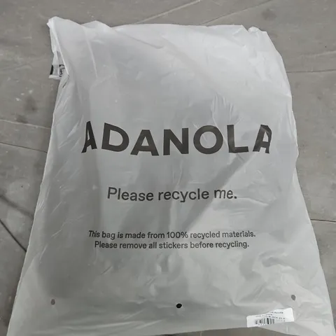 BAGGED ADANOLA OVERSIZED HOODIE IN BLACK - MEDIUM