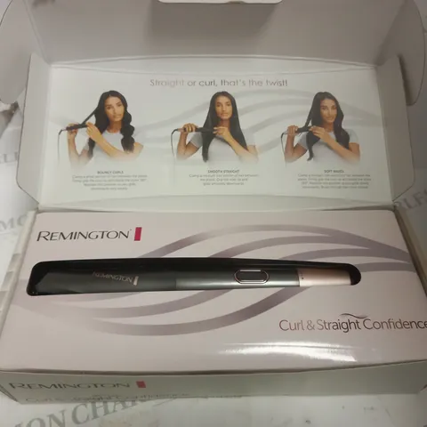 REMINGTON CURL AND STRAIGHT CONFIDENCE 2 IN 1 STYLING TOOL