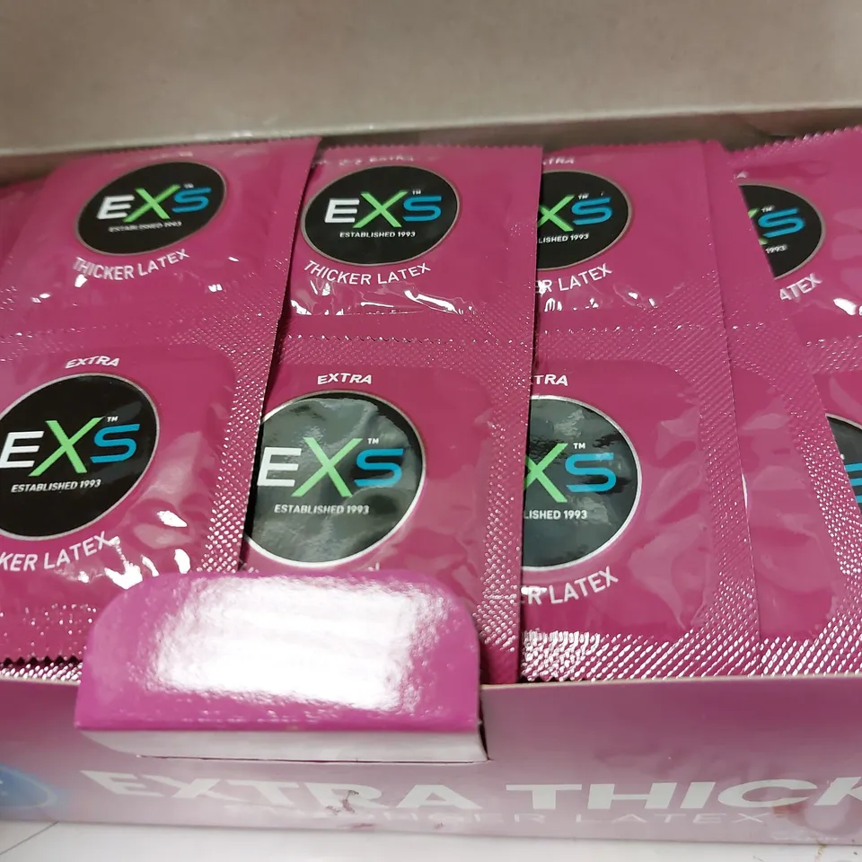 EXS EXTRA THICK LATEX CONDOMS