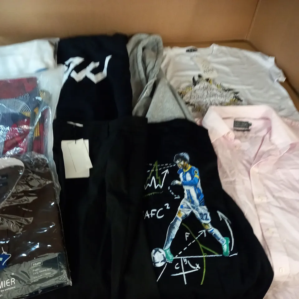 LARGE QUANTITY OF ASSORTED CLOTHING ITEMS TO INCLUDE M&S AND PREMIER