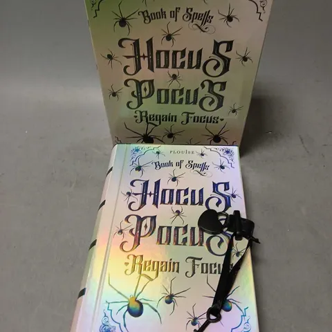 BOXED PLOUISE BOOK OF SPELLS HOCUS POCUS REGAIN FOCUS PALETTE FOR EYE AND FACE