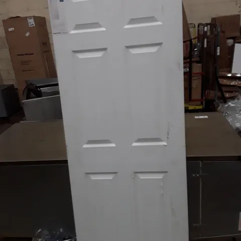 XL JOINERY INTERNAL PRE-FINISHED WHITE MOULDED COLONIST 6 PANEL DOOR 1981×762×35MM