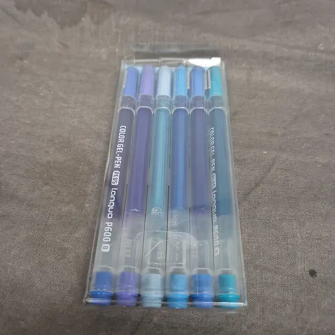 ASSORTED CRAFTS & STATIONERY LOT: GEL PEN SET, BIRD CARD BOXES & FLORAL CARD PACK (VERIFY)
