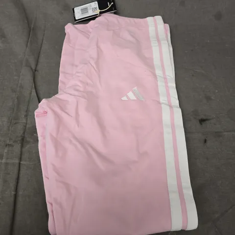 ADIDAS PINK TRACK PANTS – WOMEN'S - SIZE M
