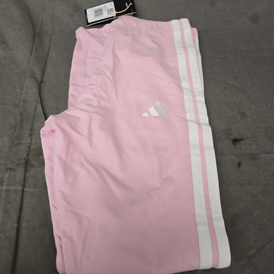 ADIDAS PINK TRACK PANTS – WOMEN'S - SIZE M