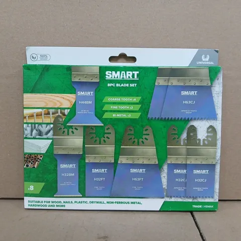 BOXED SMART UNIVERSAL 8-BLADE SET