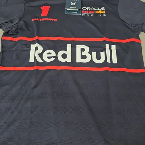 CASTORE WOMEN'S MAX VERSTAPPEN RED BULL RACING T-SHIRT SIZE UK 10