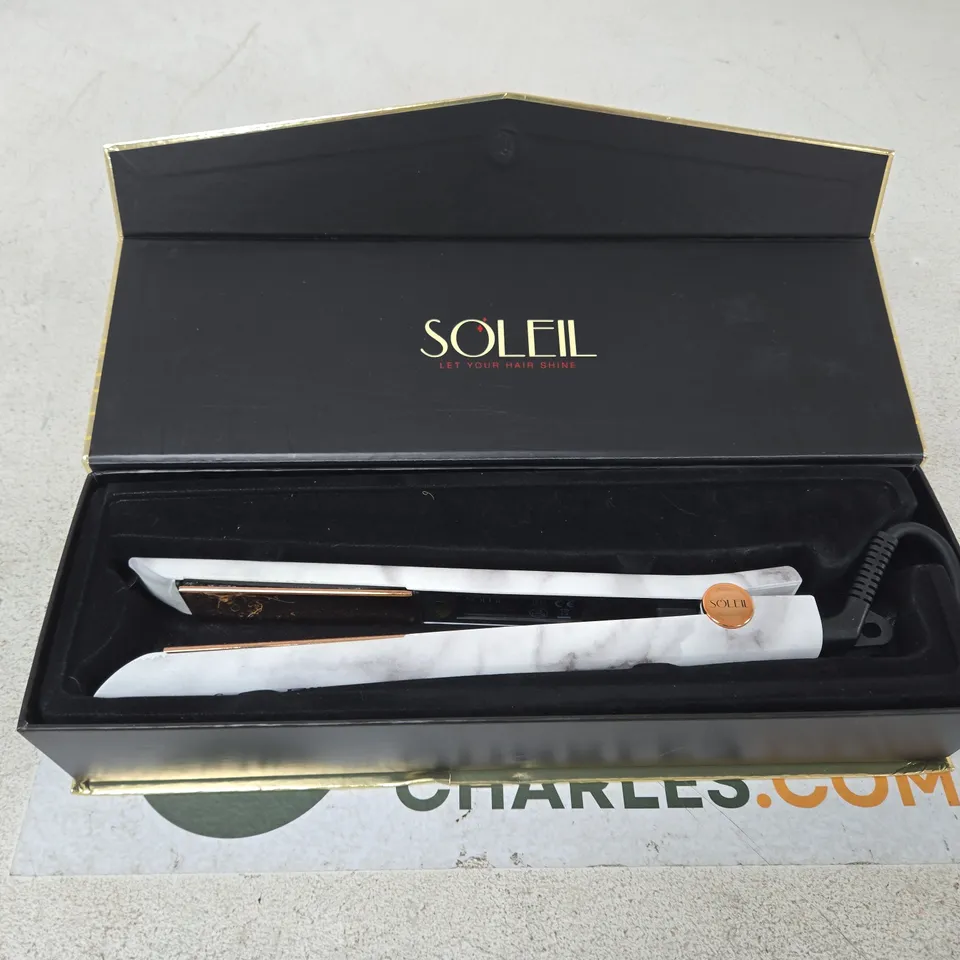 SOLEIL IR+ INFRARED FLAT IRON MARBLE – BOXED