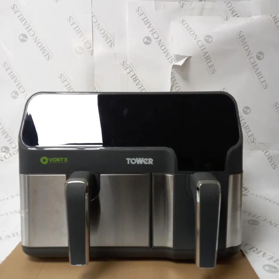BOXED TOWER DUAL BASKET DIGITAL AIR FRYER 5.2 +3.3L
