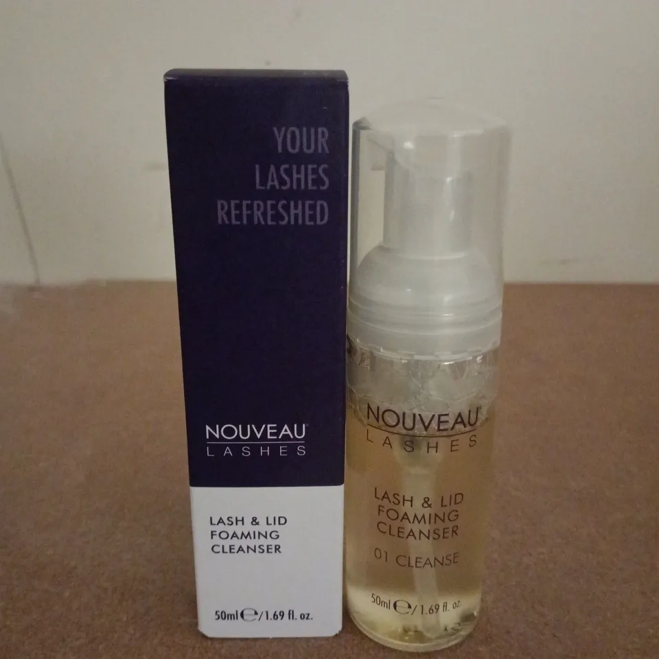 BOXED NOUVEAU LASHES LASH & LED FOAMING CLEANSER (50ML)