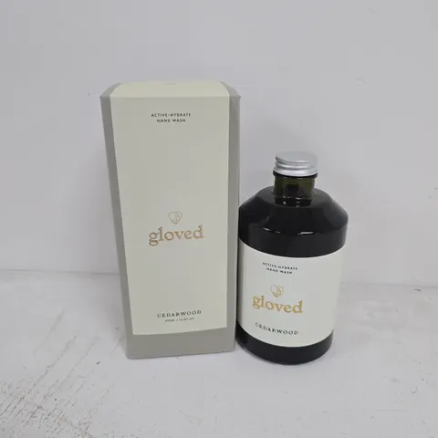 BOXED GLOVED CEDARWOOD HAND WASH (375ML)