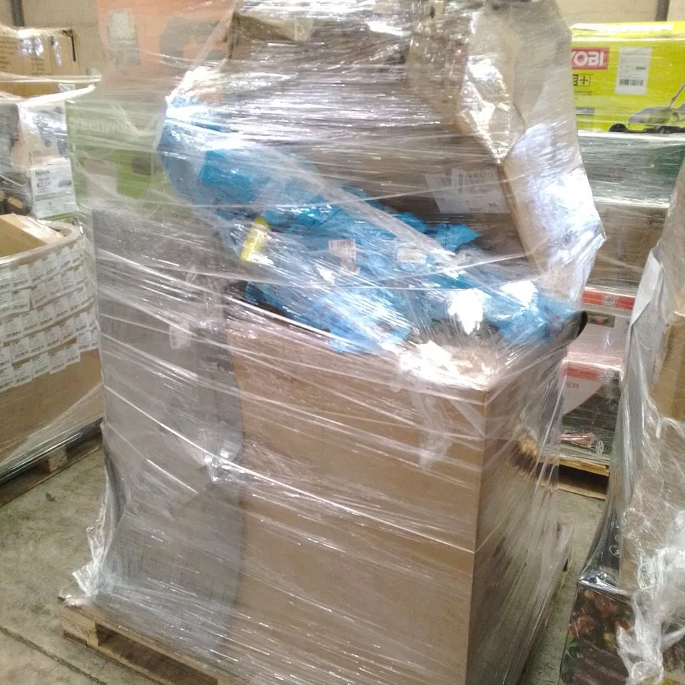 PALLET OF APPROXIMATELY 12 UNPROCESSED RAW RETURN HOUSEHOLD AND ELECTRICAL GOODS TO INCLUDE;