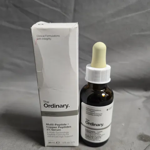THE ORDINARY MULTI-PEPTIDE + COPPER PEPTIDES 1% SERUM – 30 ML – BOXED
