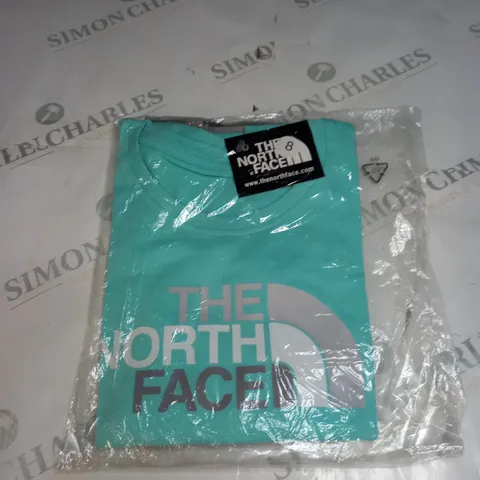 BAGGED THE NORTH FACE LOGO T-SHIRT SIZE 8 