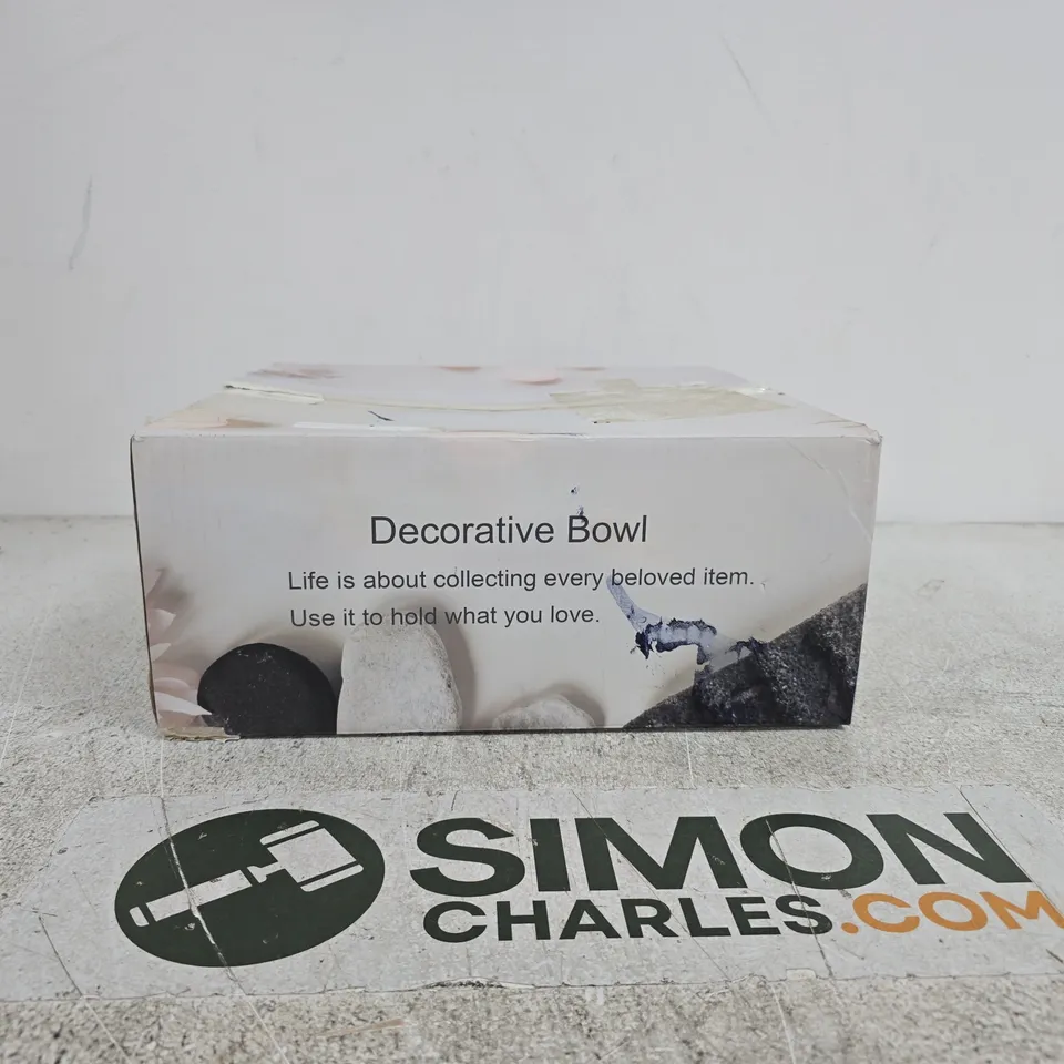 MATTE BLACK PEDESTAL SERVING BOWL BOXED