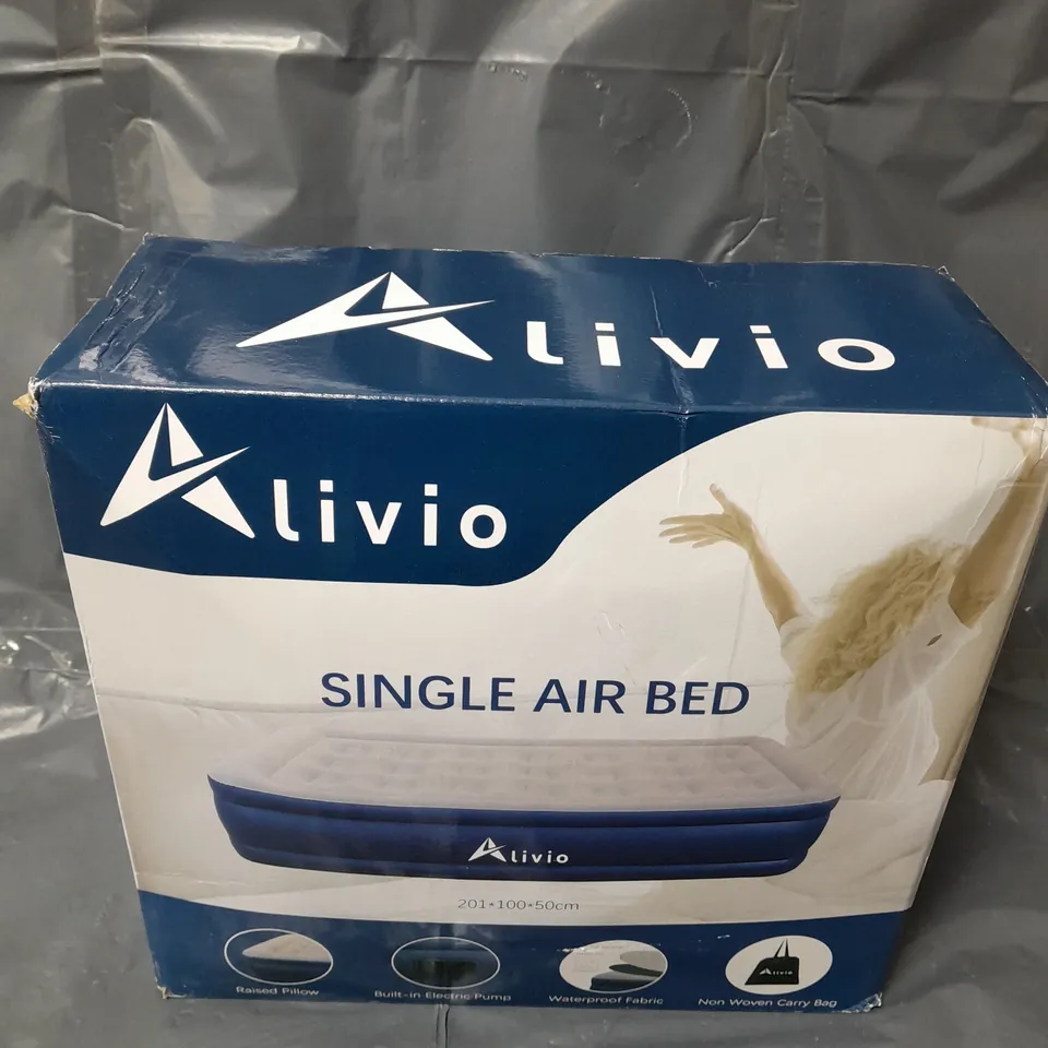 BOXED ALIVIO SINGLE AIR BED