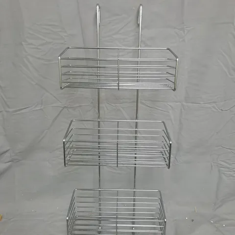 NEXT SHOWER CADDY CHROME – 3-TIER BATH ORGANIZER