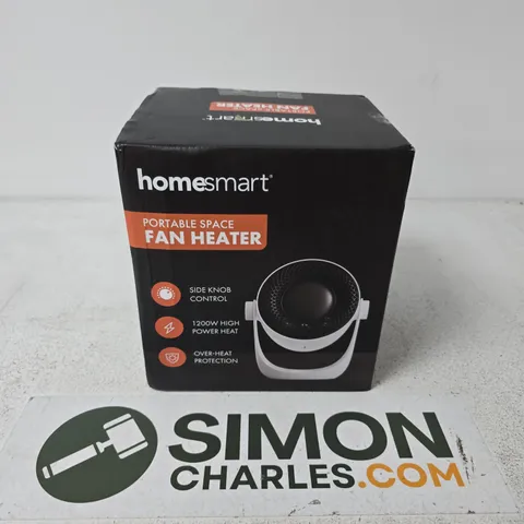 BOXED HOMESMART PORTABLE SPACE FAN HEATER