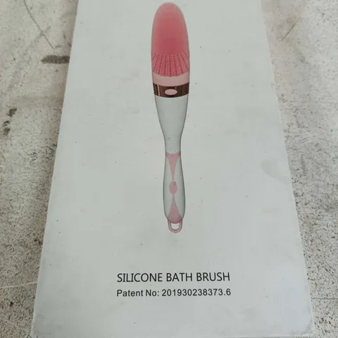 SILICONE BATH BRUSH – PINK