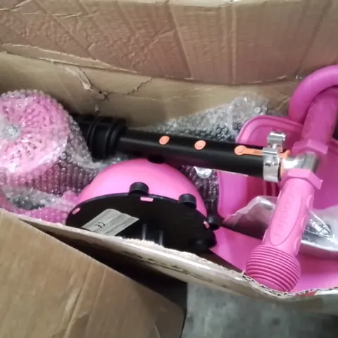 BOXED KIDS SCOOTER -PINK-