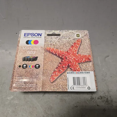 SEALED EPSON 603 MAGNETA,YELLOW,BLACK,CYAN INK CARTRIDGE
