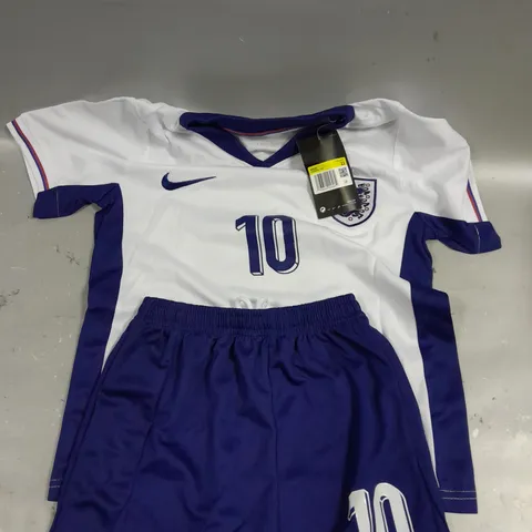 CHILDRENS ENGLAND HOME TEAM JERSEY BELLINGHAM 10 - 22