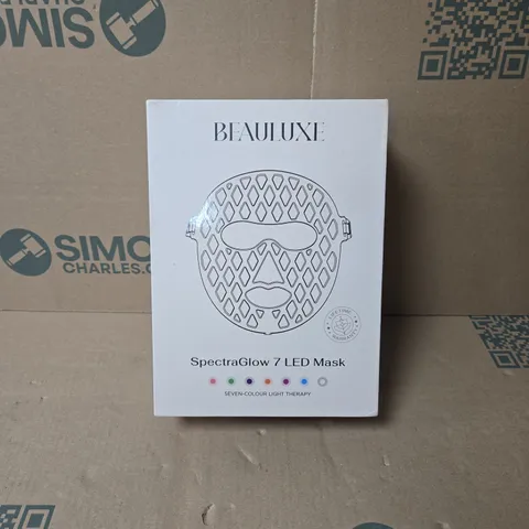 BEAULUXE SPECTRAGLOW 7 LED MASK BOXED