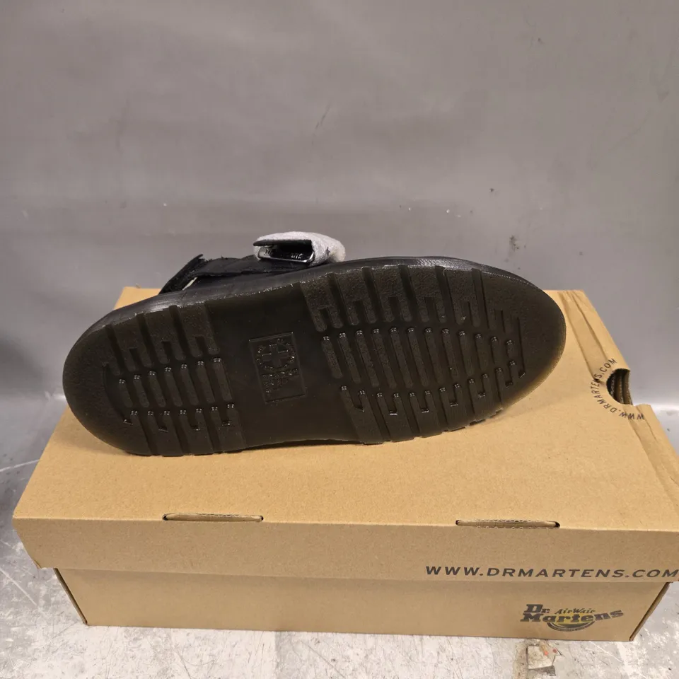 BOXED PAIR OF DR MARTENS JORGE II SHOES IN BLACK - 4