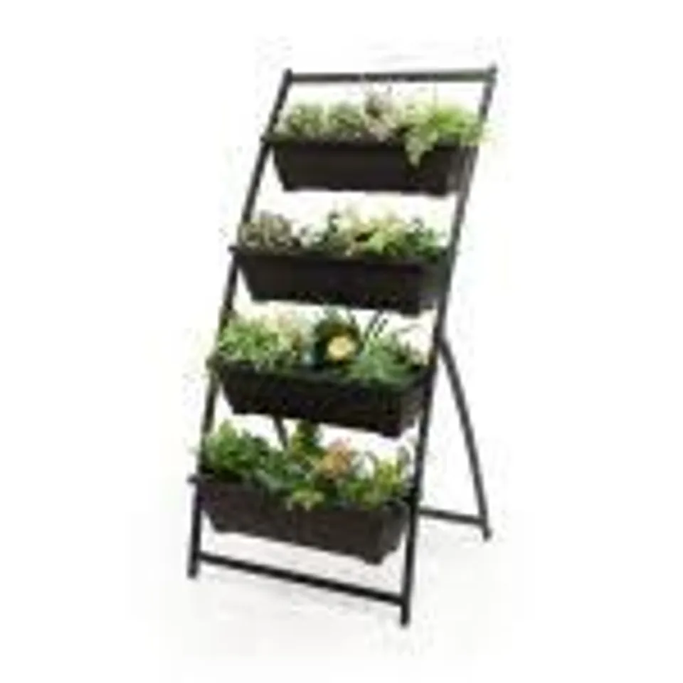 BOXED COSTWAY 4 TIER VERTICAL GARDEN PLANTER 163cm