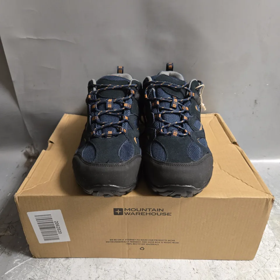 BOXED MOUNTAIN WAREHOUSE LOW PROFILE WALKING SHOE SIZE 7