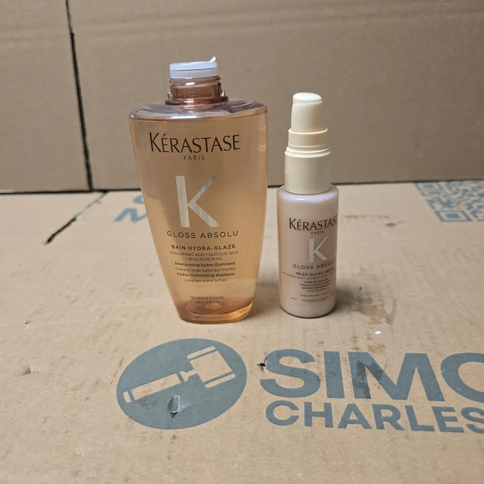 2 X KERASTASE PARIS GLOSS ABSOLU ITEMS