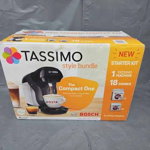 BOXED BOSCH TASSIMO STYLE COFFEE MACHINE