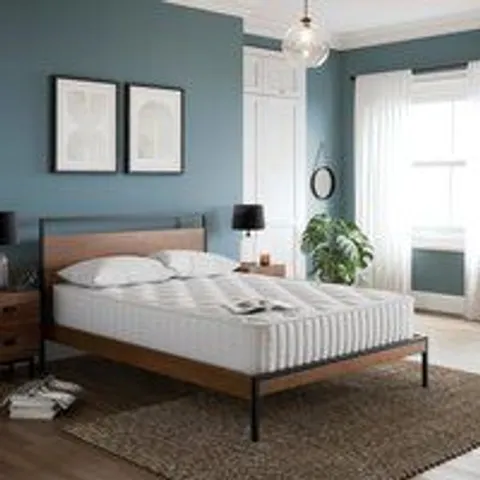 BOXED ASHFORD BED - BLACK // SIZE: 5FT KING (2 BOXES)
