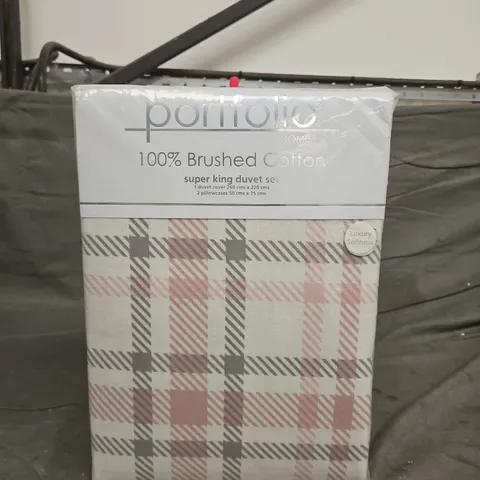 PORTFOLIO SUPER KING DUVET SET