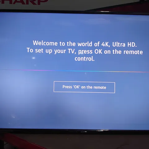 UNBOXED SHARP SMART TV 4K UHD 42" 4K ULTRA HD 42CJ2K