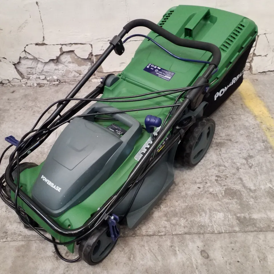 POWERBASE ELECTRIC ROTARY LAWN MOWER