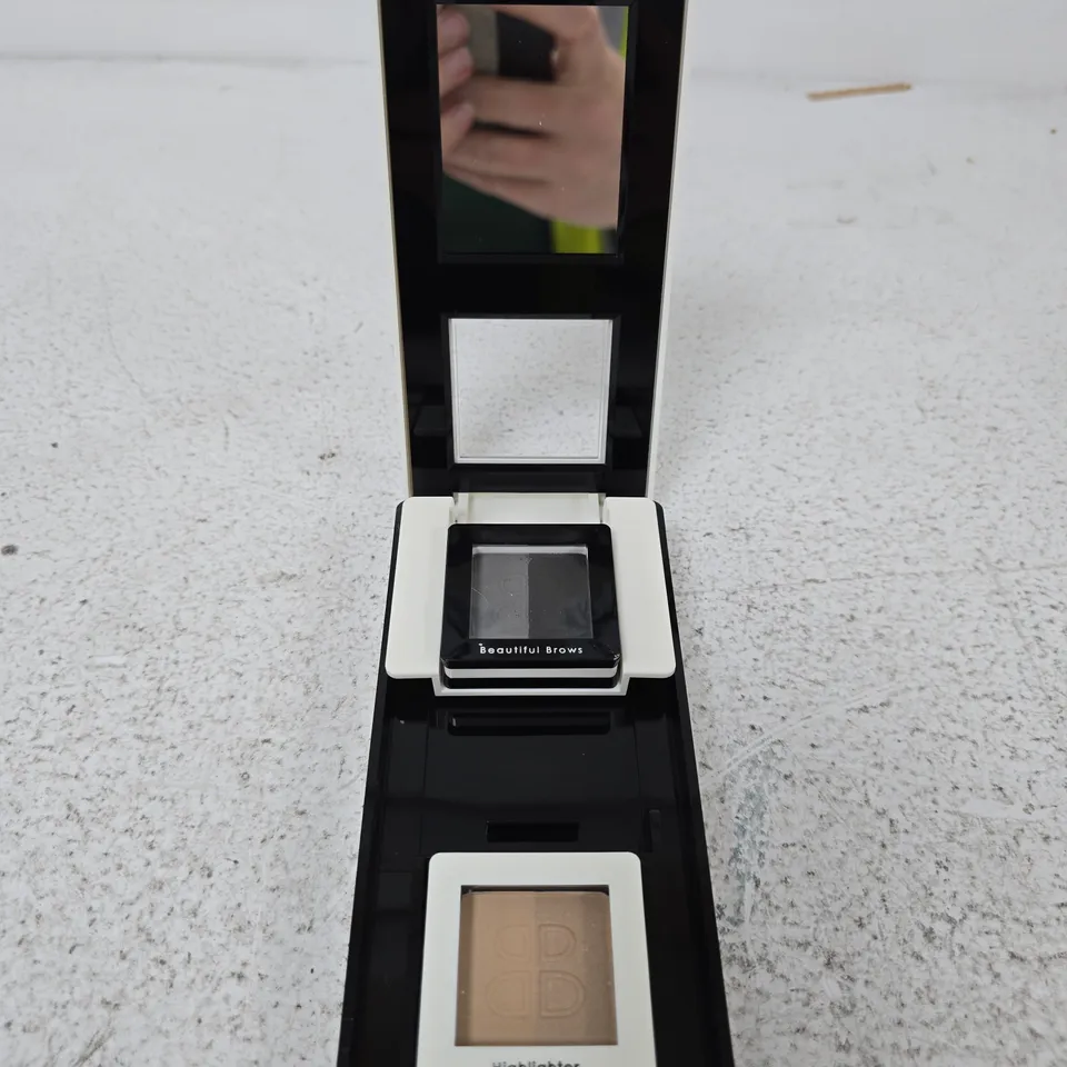 BEAUTIFUL BROWS DUO MAKE-UP BROW KIT WITH HIGHLIGHTER