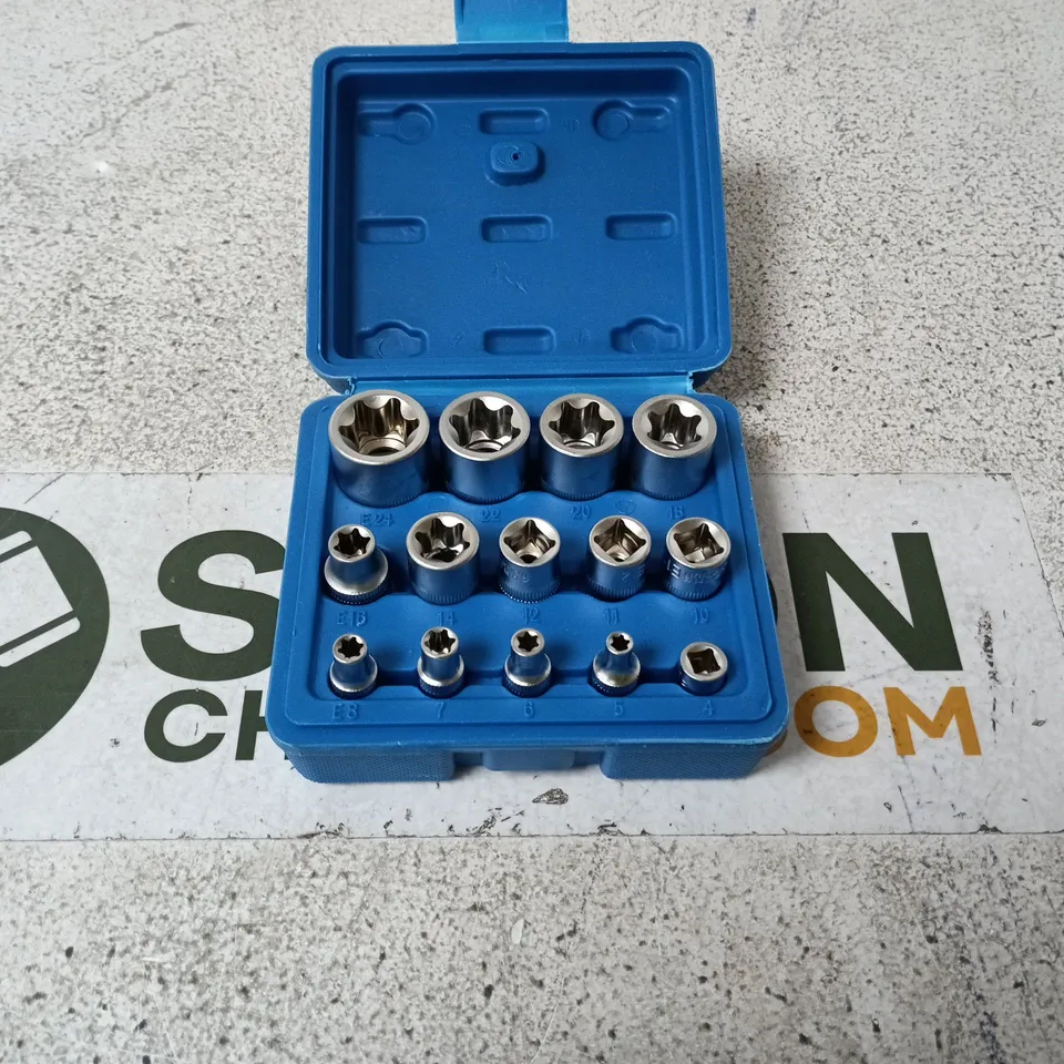 ETORX SOCKET SET 14 PIECE IN HARD CASE