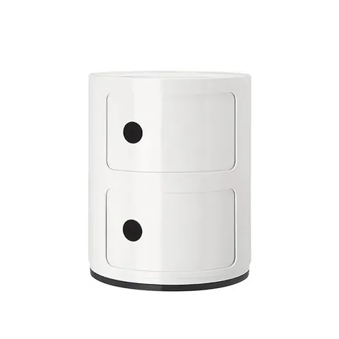 BOXED IZZACK SIDE TABLE WITH STORAGE