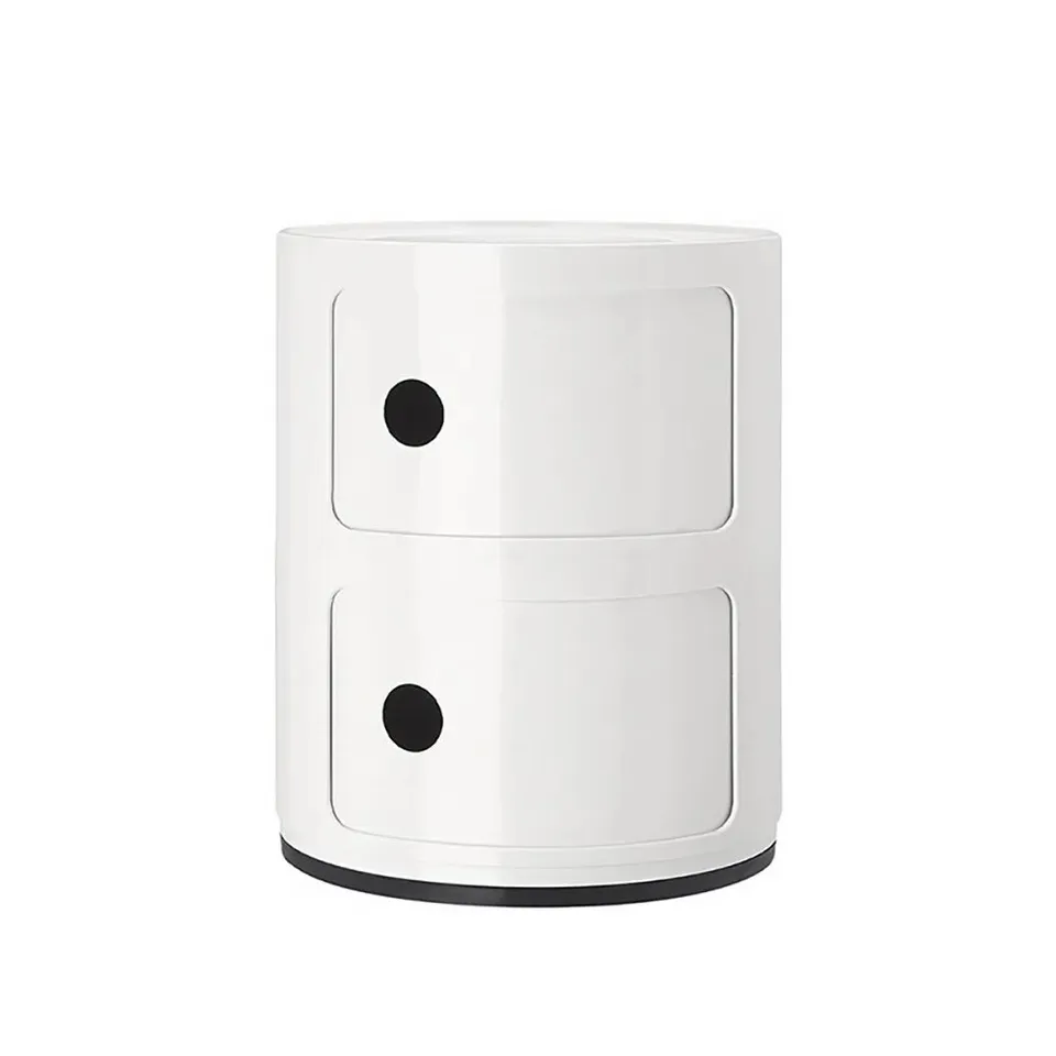 BOXED IZZACK SIDE TABLE WITH STORAGE