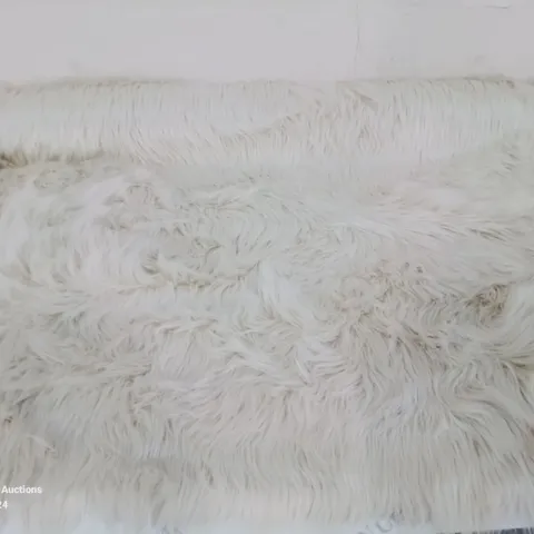 BRAND NEW PACO HOME 960 CREAM PLAYA 120X170CM SHAGGY RUG