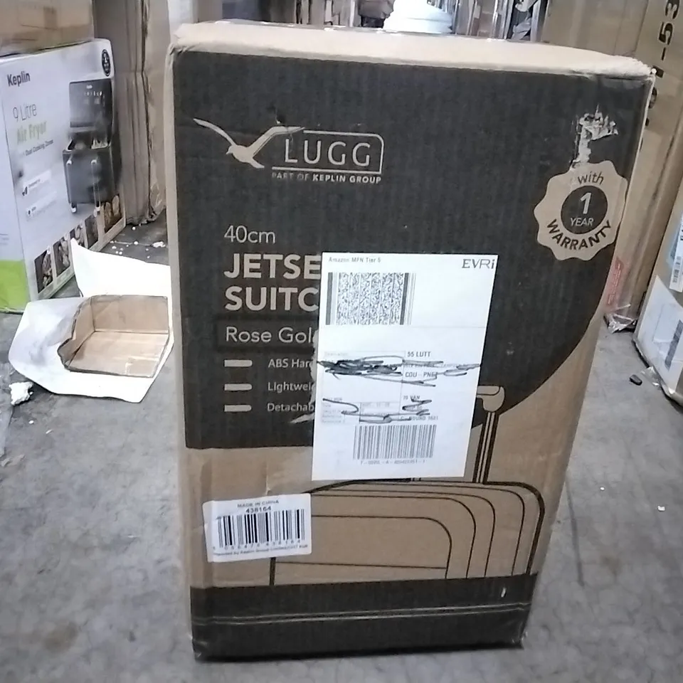 BOXED 40CM JET-SET SUITCASE ROSE GOLD