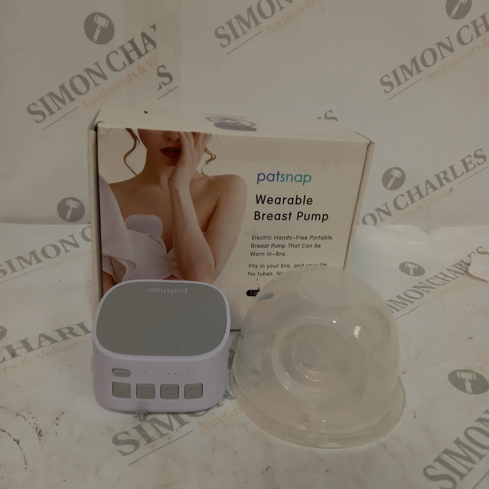 BOXED PATSNAP WEARABLE BREAST PUMP HANDS FREE