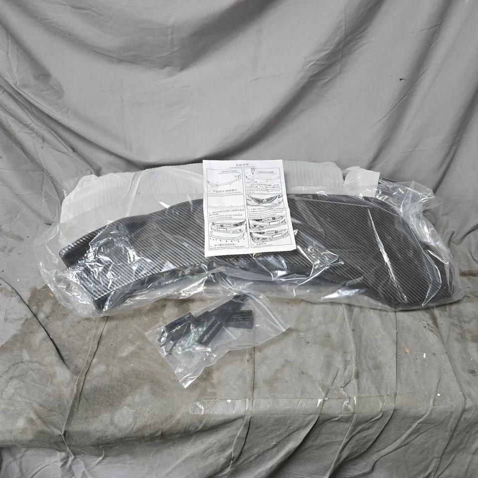 CAR FRONT LIP SPLITTER KIT WITH INSTRUCTIONS BOXED