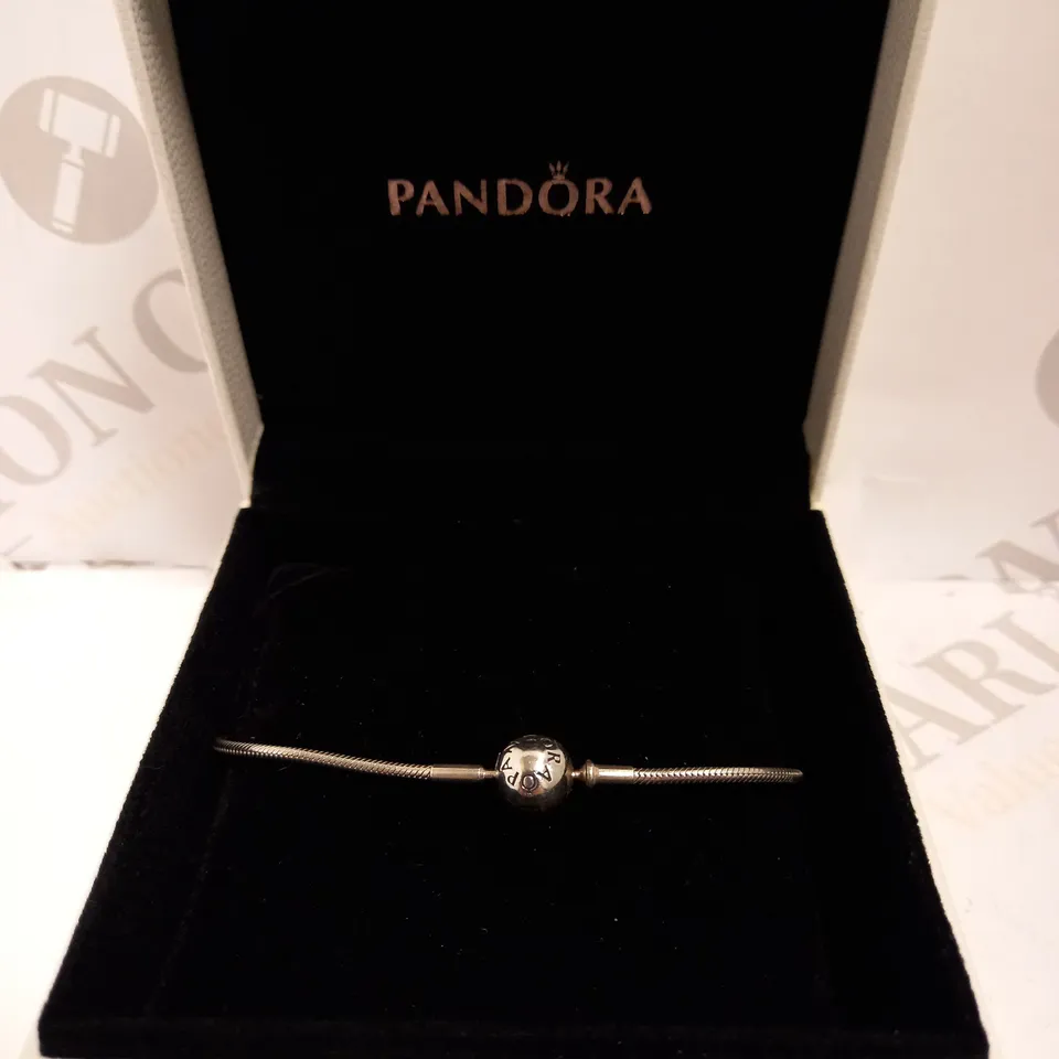BOXED PANDORA CHARM BRACELET